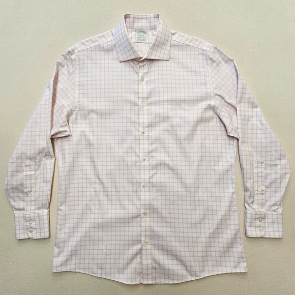 Brooks Brothers Milano Non-Iron Stretch Button Down 16 - Picture 2 of 6